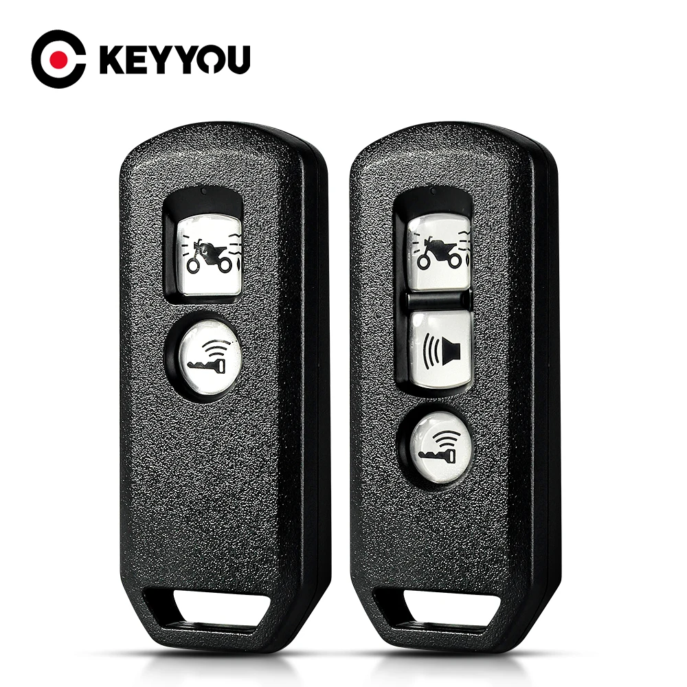 

KEYYOU для мотоцикла Honda, скутера 35111-K0R-V01/V02, корпус ключа, дистанционный ключ без ключа, 2/3 кнопки, чехол для ключа автомобиля