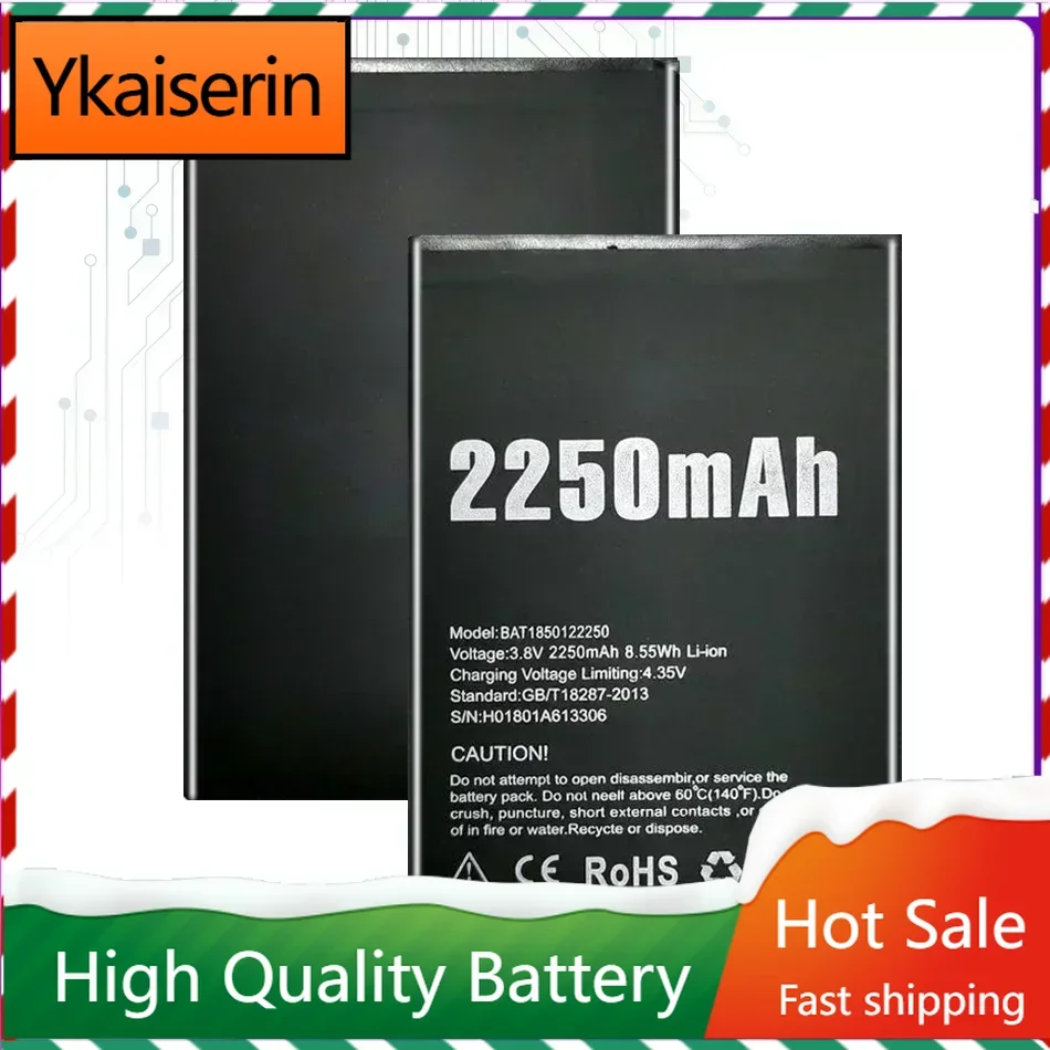 BAT1850122250 2250mAh Replacement Battery for Doogee X11 Mobile Phone Portable Batteries Warranty + Track Code