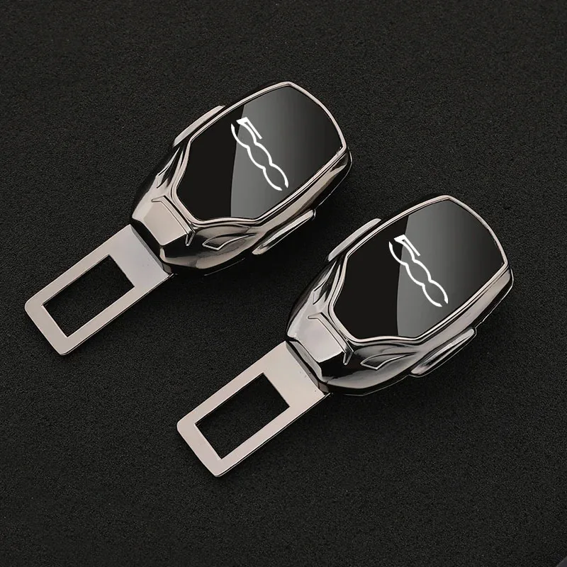 Car Seat Belt Clip Extension Plug Safety Seat Lock Buckle for 500 500L 500C 500X Punto Bravo 500E Car Accessories