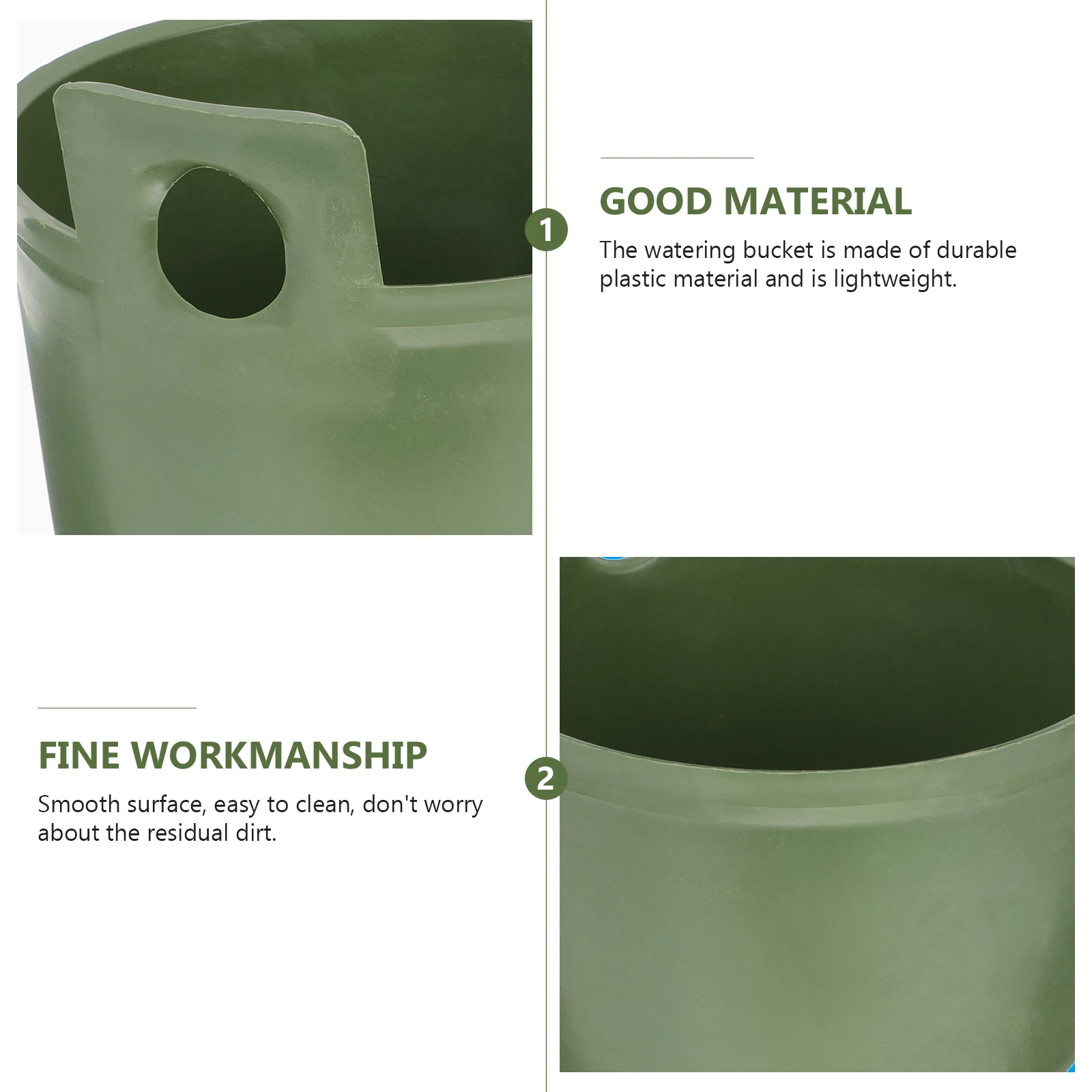 

2pcs Garden Water Ladles Plastic Water Scoops For Flower Watering Manure Pouring Sturdy Outdoor Gardening Supplies