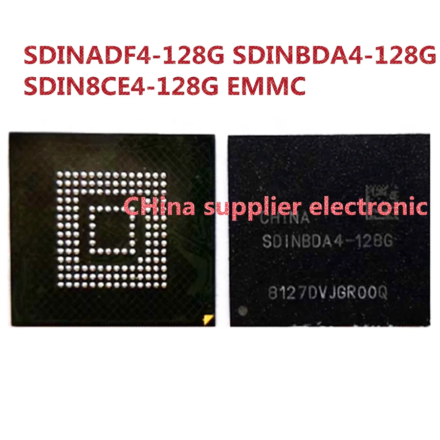 

1pcs SDINADF4-128G SDINBDA4-128G SDIN8CE4-128G For SanDisk emmc 153 ball IC