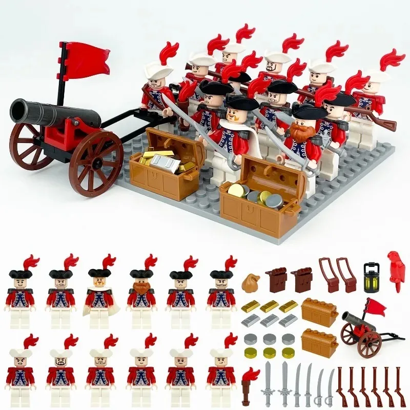 Bausteine für Partys: Römische Kavallerie, Piraten, Skelette, böse Spezialeinheiten, Zombies, Mini-Rollenspielzeug, Hochzeits- und Geburtstagsgeschenke – Detail 6