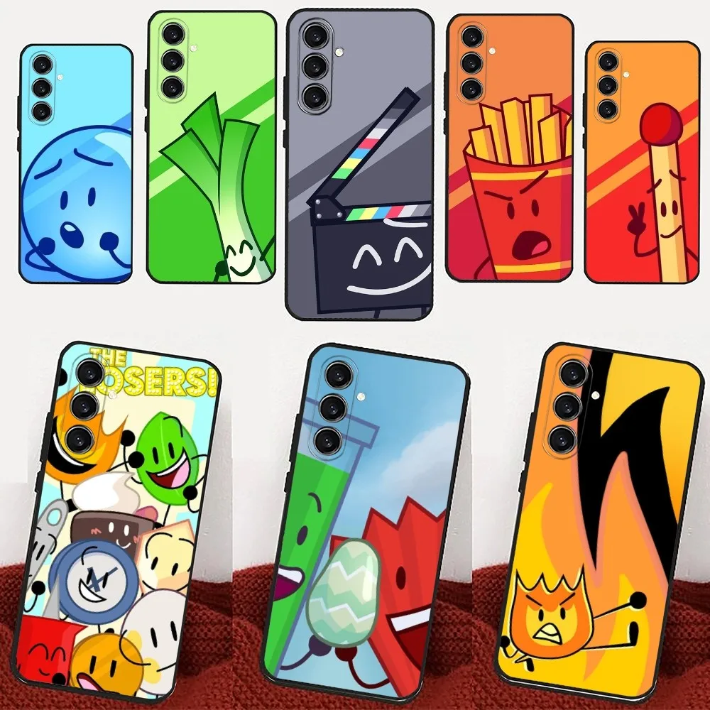 Bfdi Battle For Dream Island  Phone Case For Samsung Galaxy A13,21s,22,31,32,52,53,71,80,91 Black Soft Cover