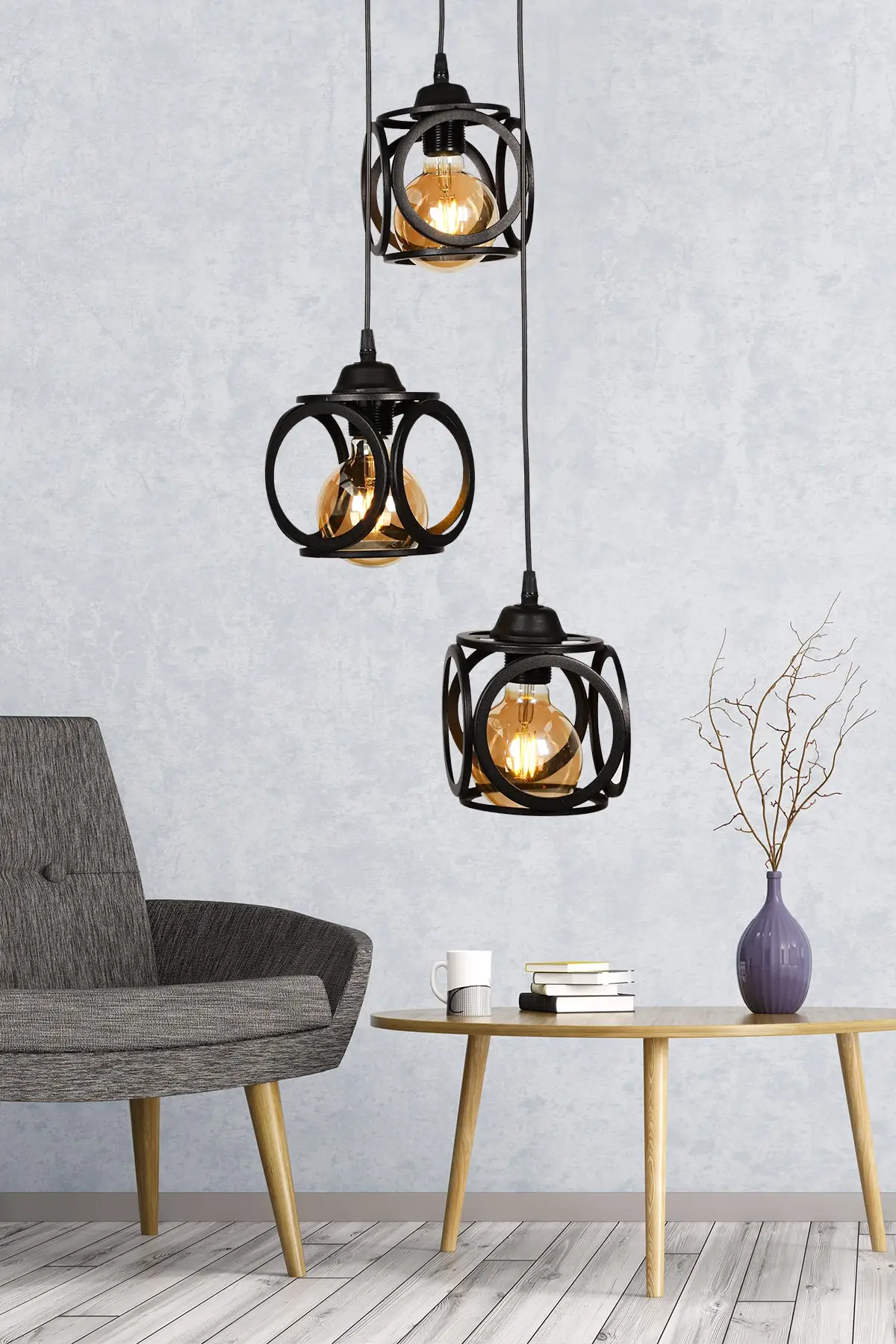 

Modern Cube 3rd Chandelier Black Lighting for kids room kitchen living room living room 2022 trend