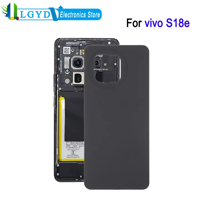 High Quality Battery Back Cover For Vivo S18e V2334A Phone Rear Cover Replacement Part, with Logo