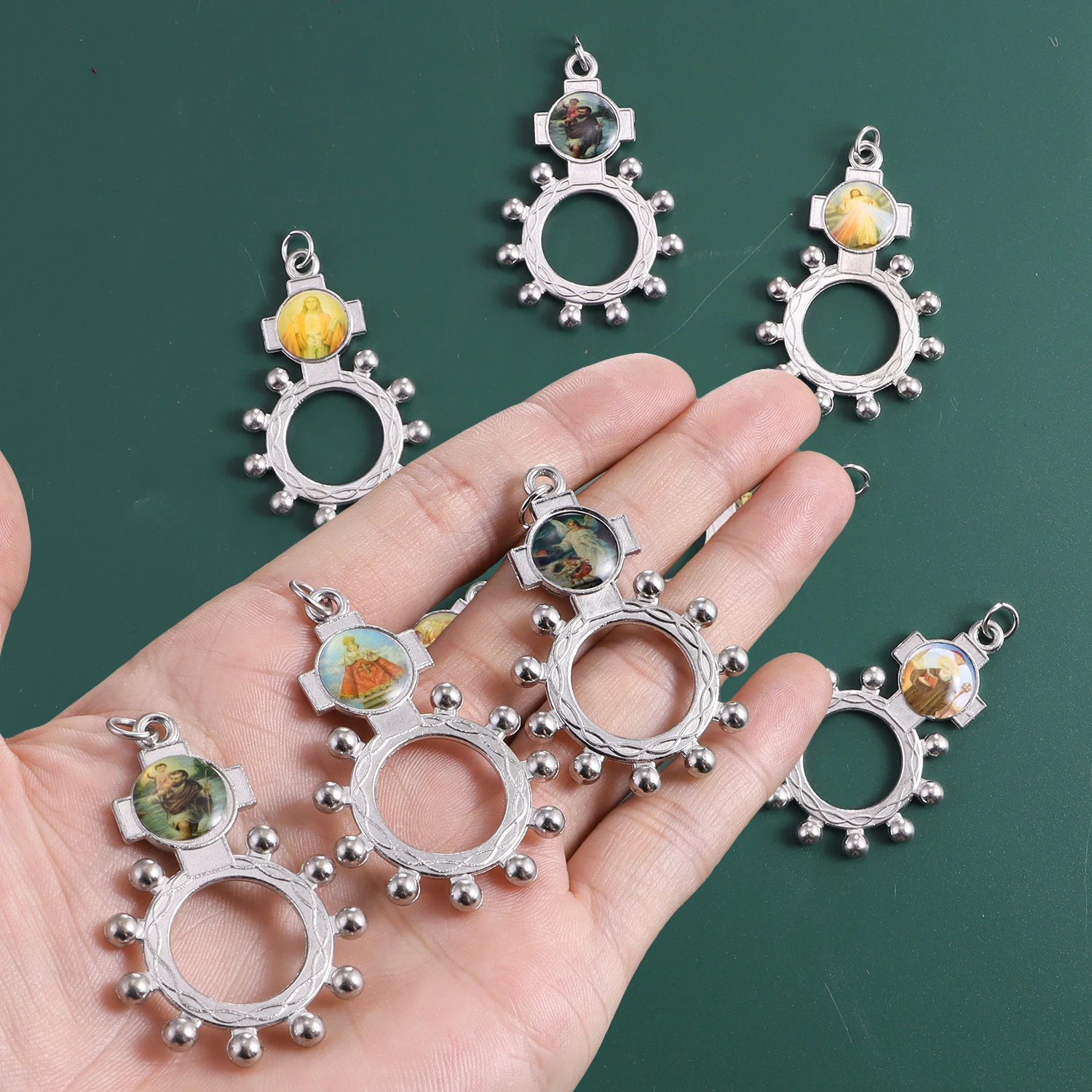 10Pcs Finger Rosary…