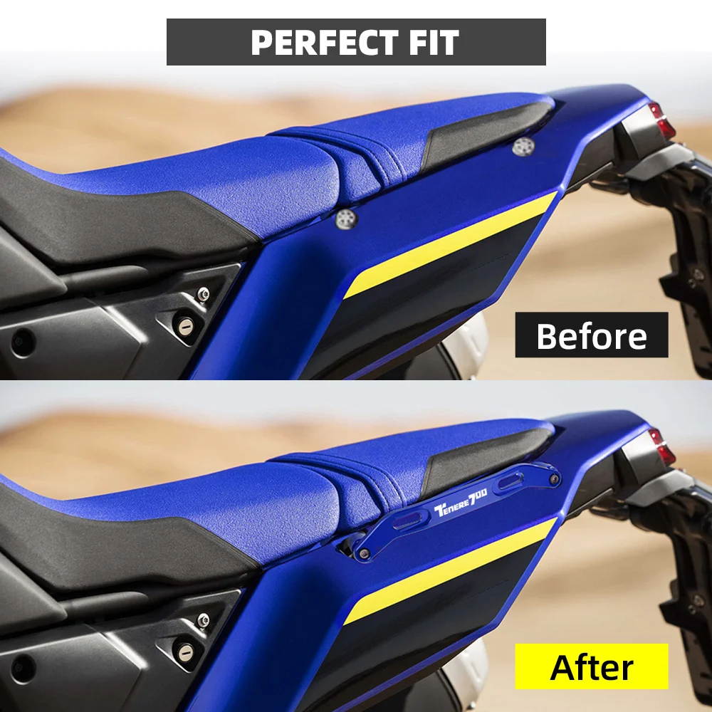 

Passenger Rear Grab Handle Set Motor For YAMAHA TENERE700/RALLY/EDITION/WORLD RAID/XTZ700 TENERE/T7 Accessories TENERE XTZ 700