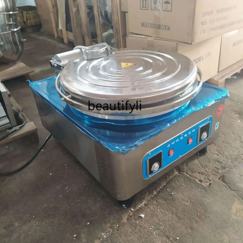 

Electric cake pan commercial automatic constant temperature, lasagna sauce-flavored pancake machine, pancake fruit machine