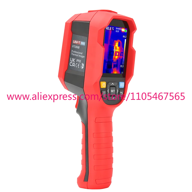 UNI-T UTI120S UTi260B 256x192 Thermal camera 640x480 display 60mk sensitivity