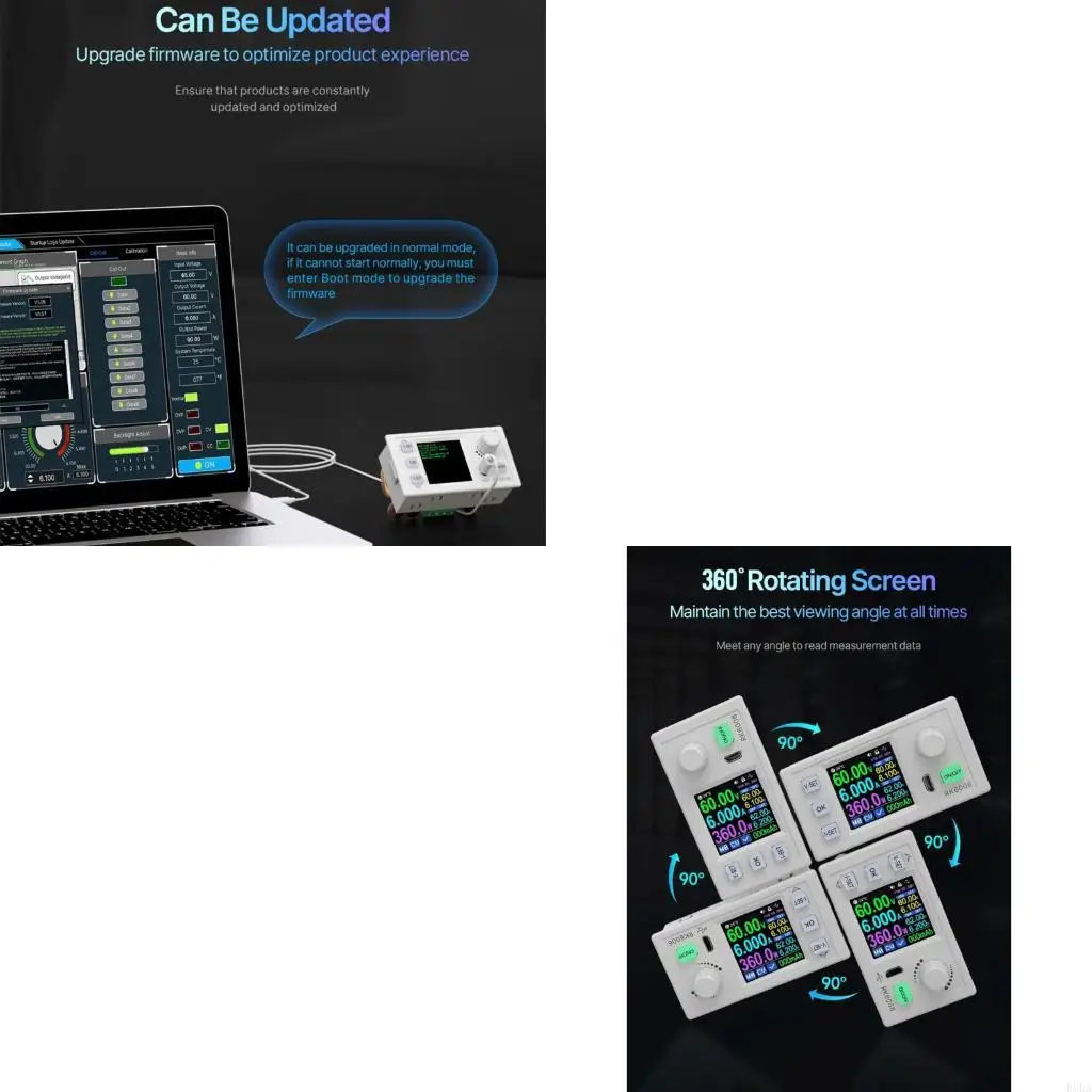 

Многофункциональные понижающие преобразователи 60 В, 6,0 А, регулируемый источник питания с функцией измерения энергии, для