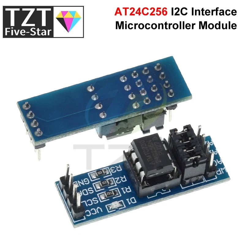 tzt-1-3-5-шт-новый-at24c256-24c256-i2c-интерфейс-модуль-памяти-eeprom-для-arduino