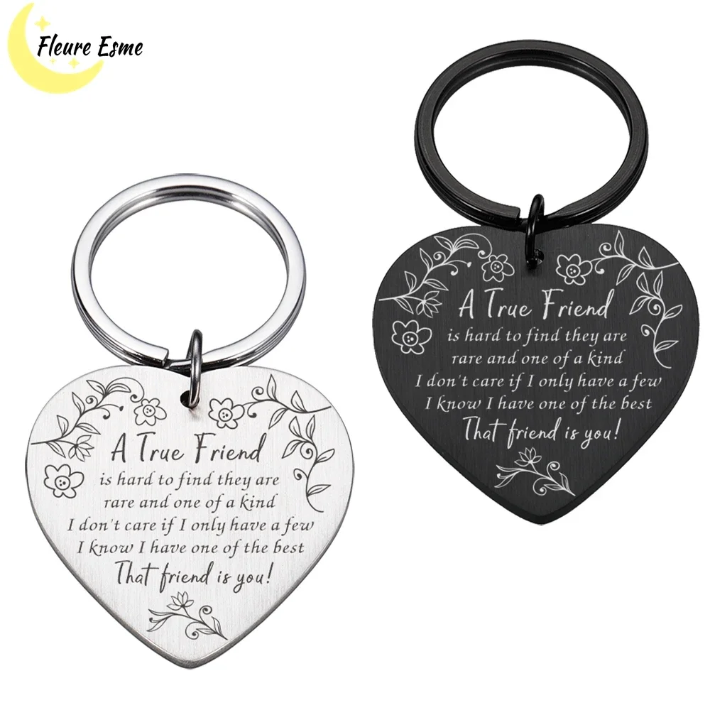 Sincerely Inspirational Keychain Best Friend BFF Women Men Keychains Thanks Gift for Coworker Boss Graduation Gift for Friend