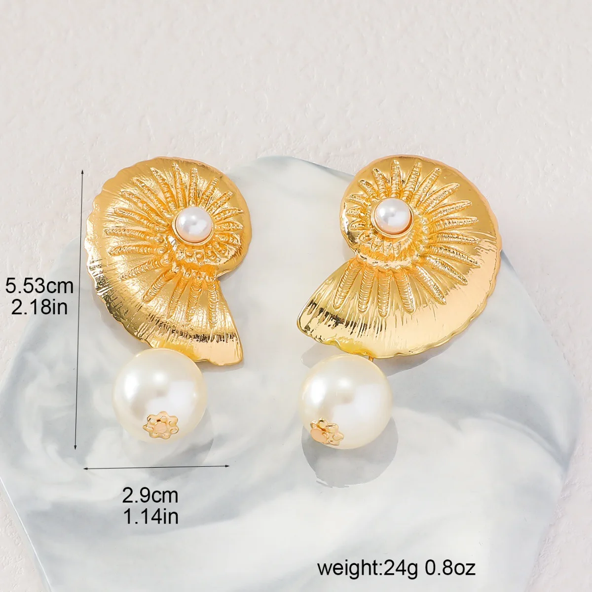 Cross-border European and American temperament, personality trend, retro ins style stud earrings, trend, versatile geometric stu