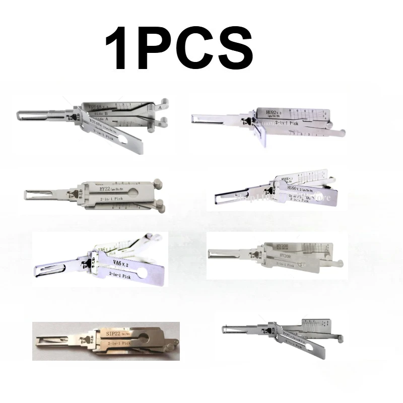 

LISHI 2 IN 1 HU64 HU66 HU92HU101 HU83 HU100 HU100R HY20R VA2T K5 HON66 TOY2 SIP22 TOY48 HU100(10) HY20 HU162T8 FOR FORD2017 2IN1