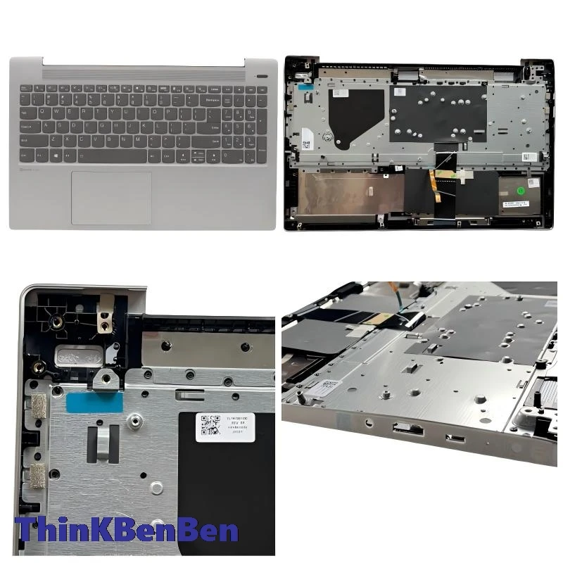 

Англо-американская клавиатура Platinum Grey, верхний корпус, подставка для рук, чехол для Lenovo Ideapad 5 15 ITL05 IIL05 ALC05 ARE05 5CB1A24858