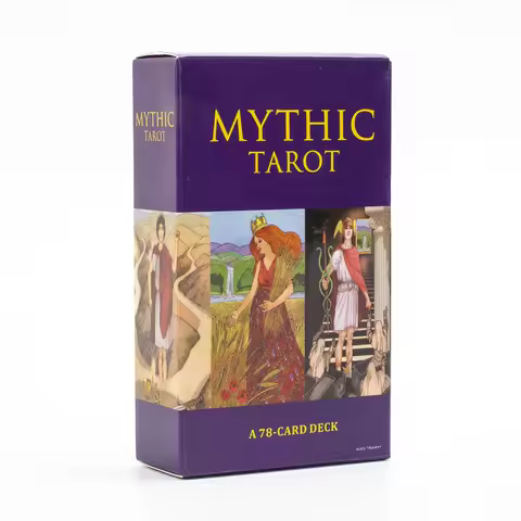 78 Pcs The New Mythic Tarot Deck 10.3*6cm Adult English Card Playing Cards Fate Games Colorful Box Board Game