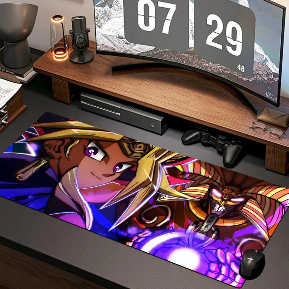 Anime game yu gi oh Mouse Pad New Computer Home Mousepad XXL Desk Mats Natural Rubber Office Anti Slip Gaming Accessories pad