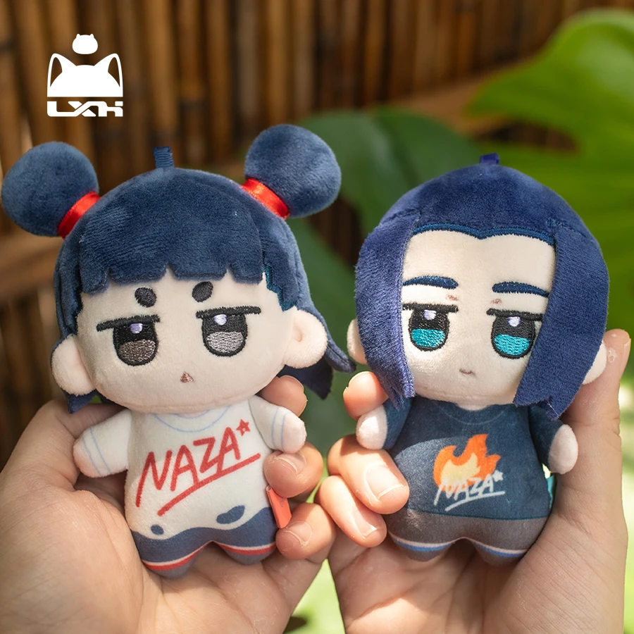 Lxh The Legend of LUOXIAOHEI 2  10cm Humanoid Plush Doll OfficialKeychain Anime Movie Peripheral Kawaii Plush Doll Toy Gift