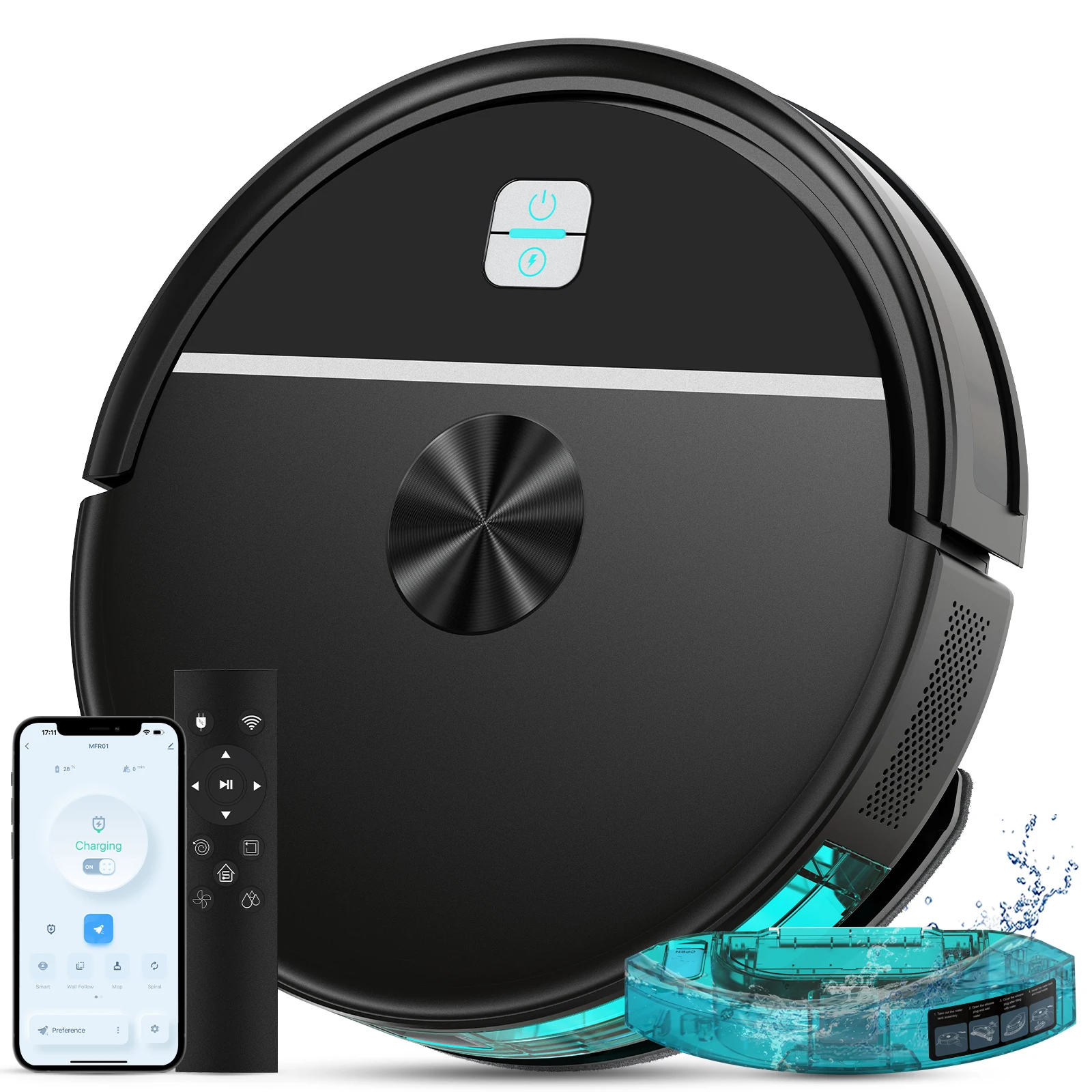

New intelligent machine human vacuum cleaner wet/dry HEPA automatic floor cleaning direct manufacturer mopping high capacity