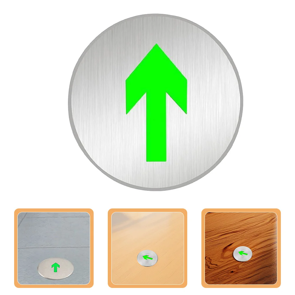 Светящийся напольный знак аварийного