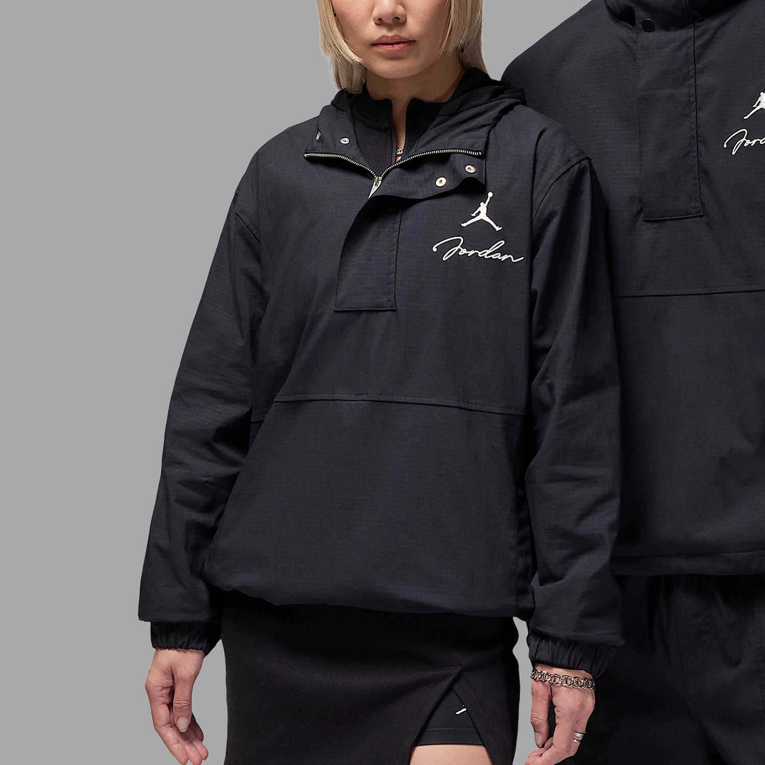 

Nike genuine Jordan Men's Sport Half-Zip Hooded Sweatshirt HF9294-010