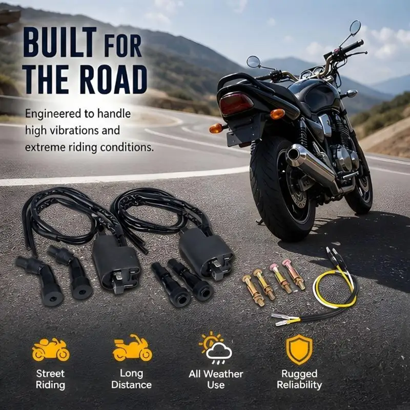 M76E Motorrad-Serviceset mit Spuleneinheiten und Anschlusskabeln, geeignet für die GSF400-Reparatur – Detail 7