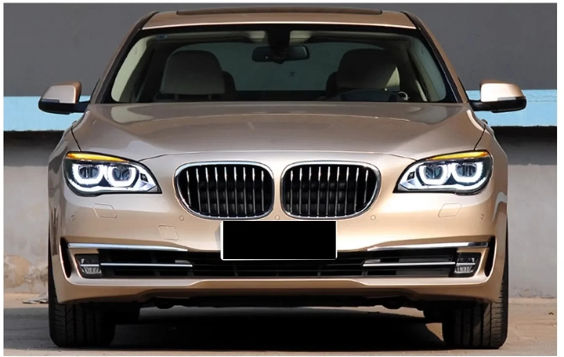 كشافات أمامية LED للسيارة BMW 1 Series F20 12-15 إشارة الانعطاف DRL أثناء النهار