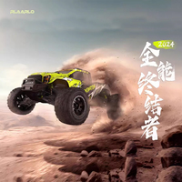 1:10 Brushless Rc Cars Rz001 Monster Truck Omnipotent Terminator 4wd Electric Off Road Rc Model Toy Car Brushless Four-Wheel Dri