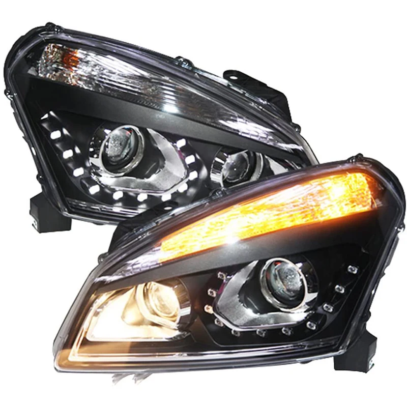 LED Head Lamp Front Light 2008 To 2012 TLZ For Nissan Qashqai