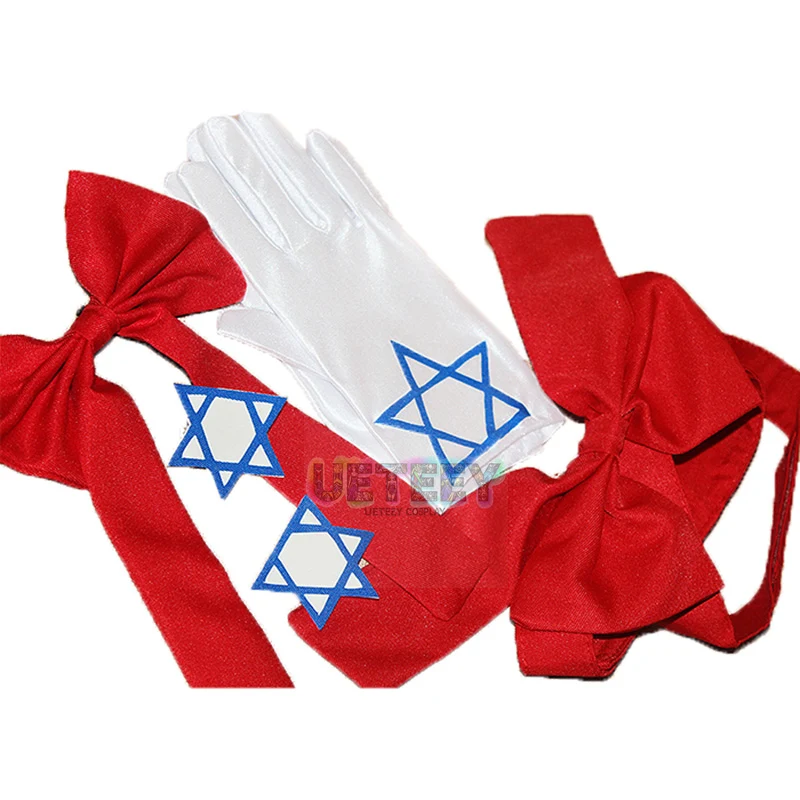 أزياء UETEEY Cos للفتيات فرونت لاين Negev التأثيرية مع قفازات لحفلات الهالوين وعيد الميلاد مقاس مخصص #3