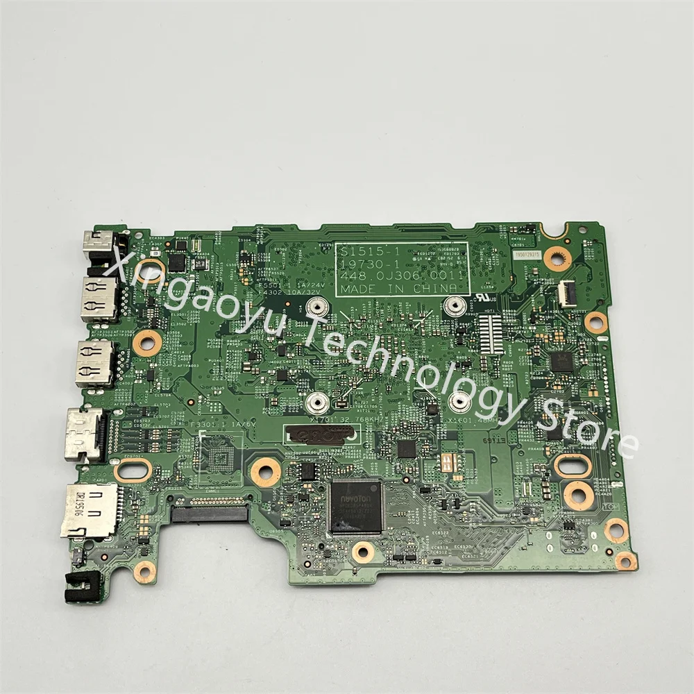 Imagem -03 - Placa-mãe Original do Portátil para Lenovo Ideapad Magro 114ast05 A6-9220e S1515-1 19730-1 448.0j305.0011 100 de Trabalho