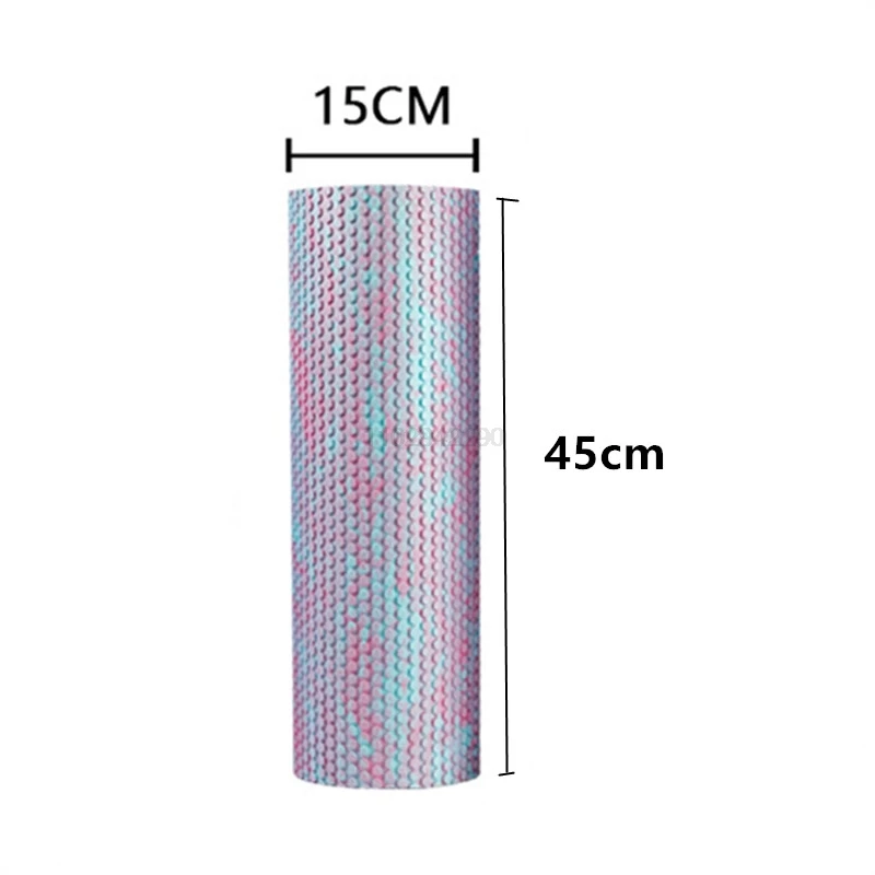 15*45cm EVA Yoga Foam Roller Yoga Column Body Massager for Pilates Exercise Fitness Gym Relaxing Muscle Equipment Back Relief