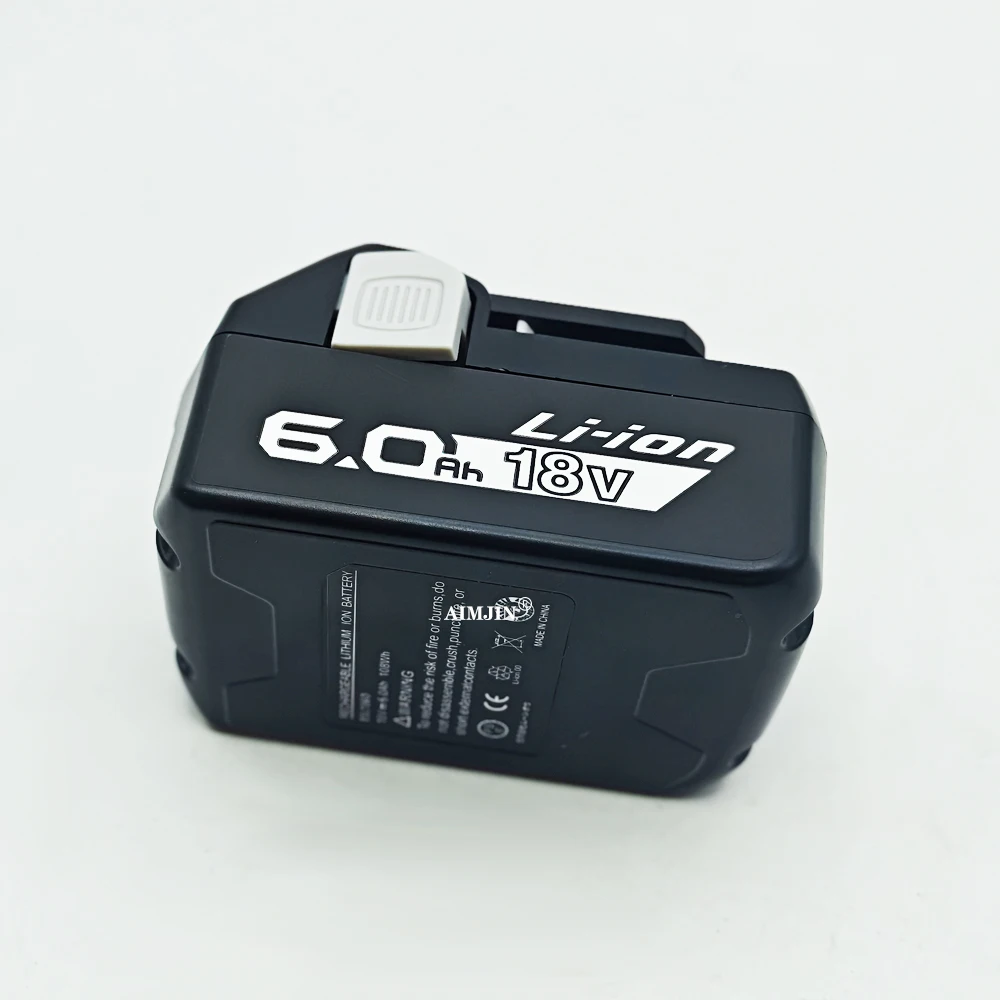 

Аккумулятор 6000 мАч для электроинструментов Hitachi/HiKOKI 18В, литий-ионный, для BSL1830, BSL1850, BSL1860, BCL1815, EBM1830, BSL1840, 330139, DS18DBL