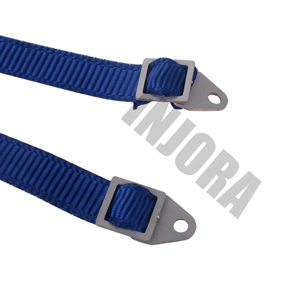 INJORA 2Pcs Simulation Driver Figure Seat Belt for 1:10 RC Rock Crawler TRX4 TRX6 Axial SCX10 90046 Capra WRAITH RR10