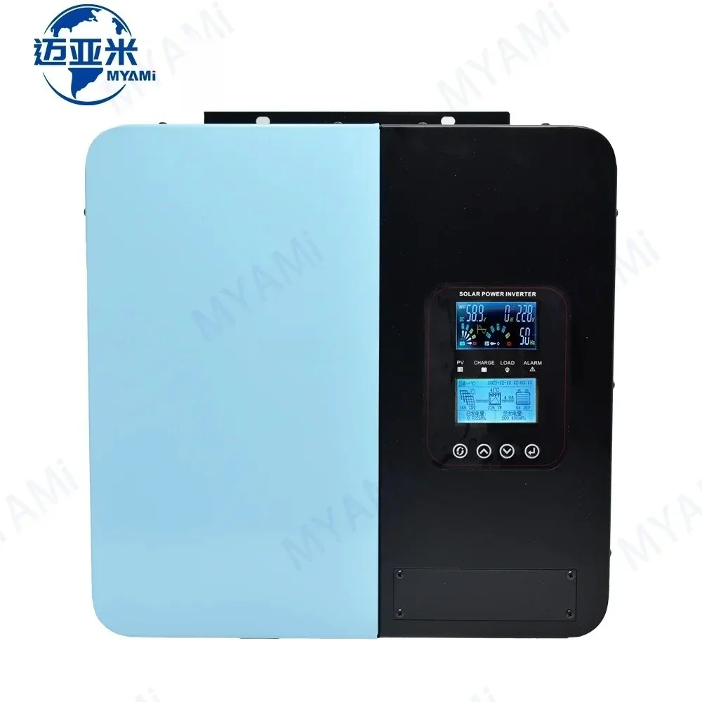 12V 24V 48V 60V 72V 96V 3KW 5KW Pure Sine Wave Power Solar Inverter 110VAC Hybrid Inverter With 60A MPPT Charge Controller