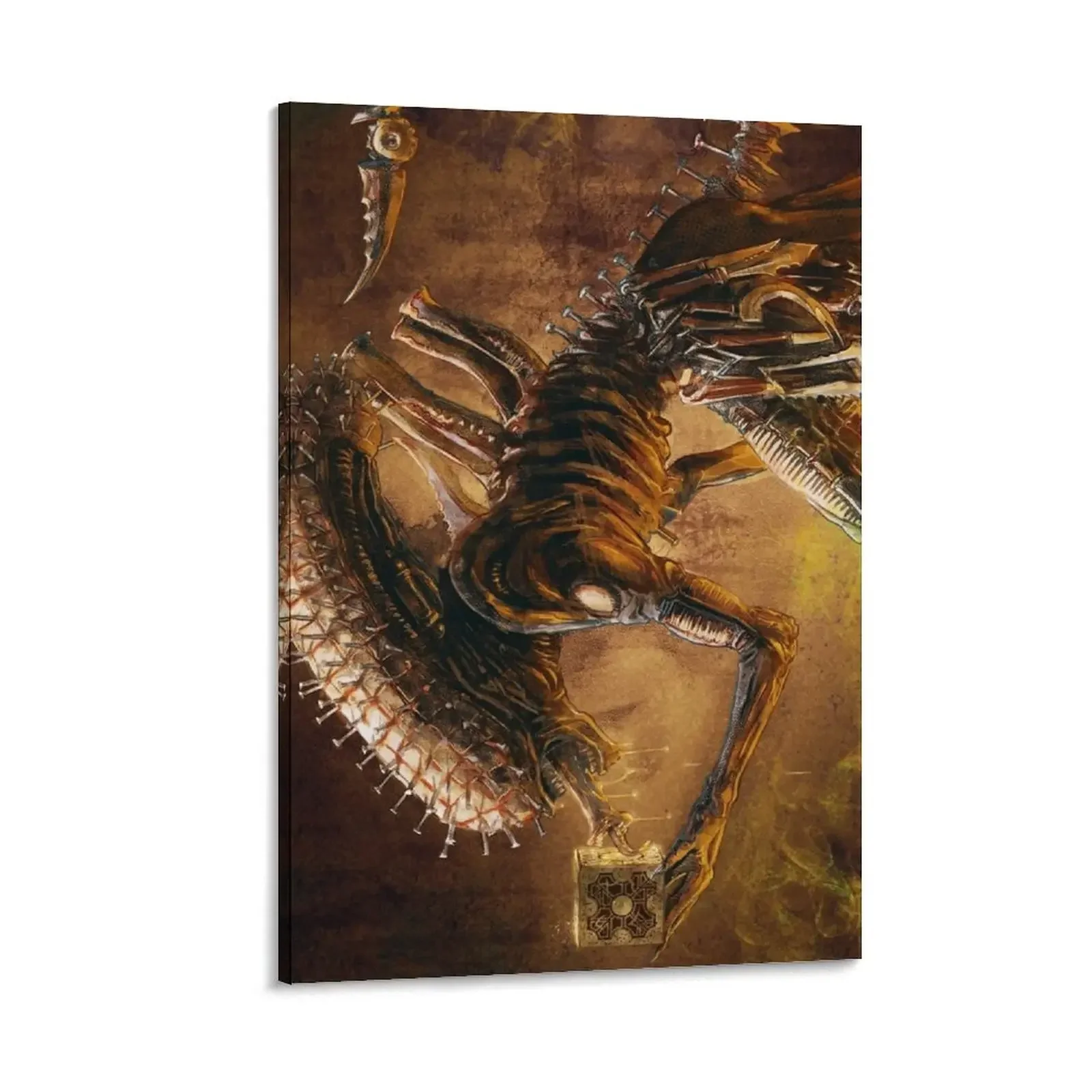 

The Xenobite Canvas Painting Decoration for bedroom house decoration decoration aesthetic photos for living room