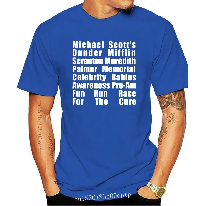 Dunder Mifflin Fun Run T shirt the office fun run dunder mifflin meredith rabies