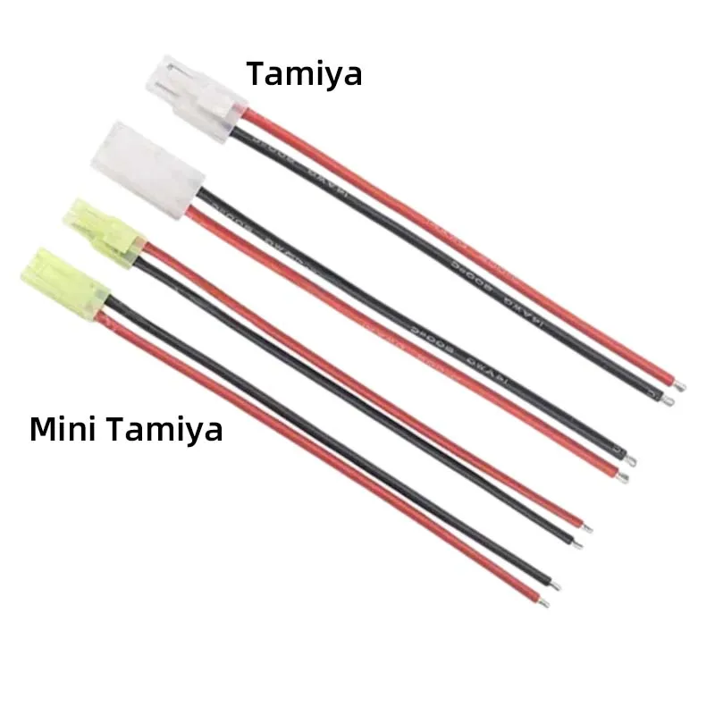 5PCS Tamiya male and female plug wire with cable model aircraft power lithium battery