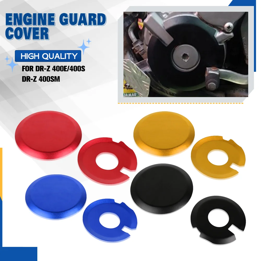 

FOR SUZUKI DR-Z 400SM 2005-2023 DR-Z 400E/400S 2000-2023 CNC Accessories Motorcycle Engine Clutch Case Cover Guard DR-Z400SM