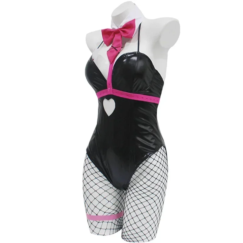 Anime Vocaloid Rabbit Hole Costume Adult Women Sexy Jumpsuit Full Set Bunny Girl Bodysuit Suit Halloween Carnival Party Outfit