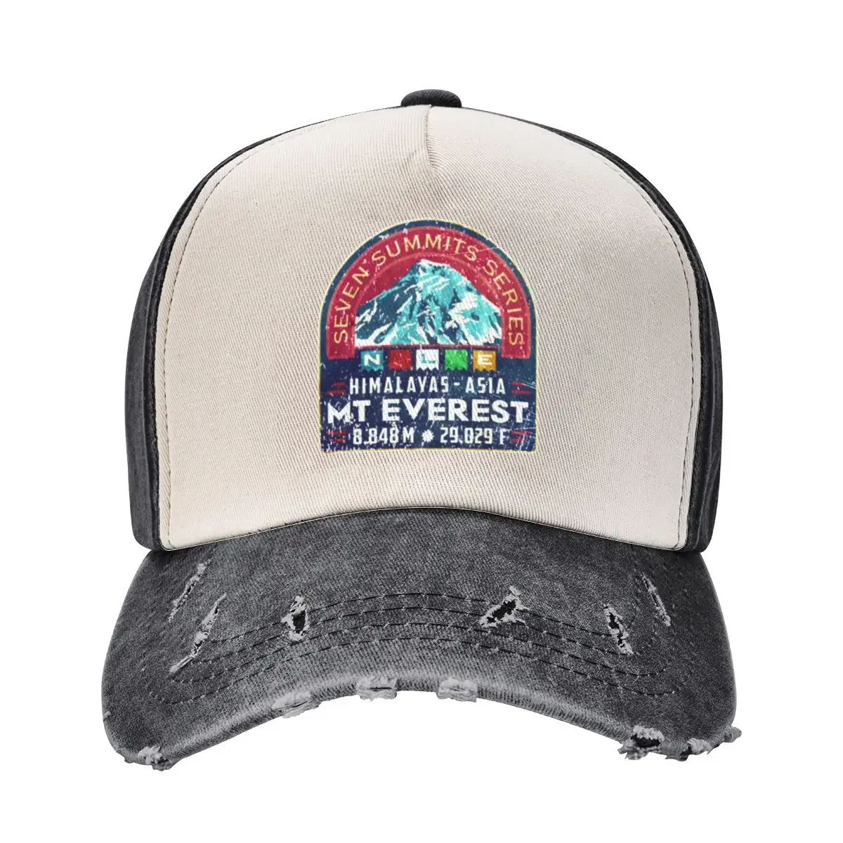 Seven Summits Series MT EVEREST Baseball Cap funny hat Golf Hat Man Wild Ball Hat Women's Beach Outlet Men's