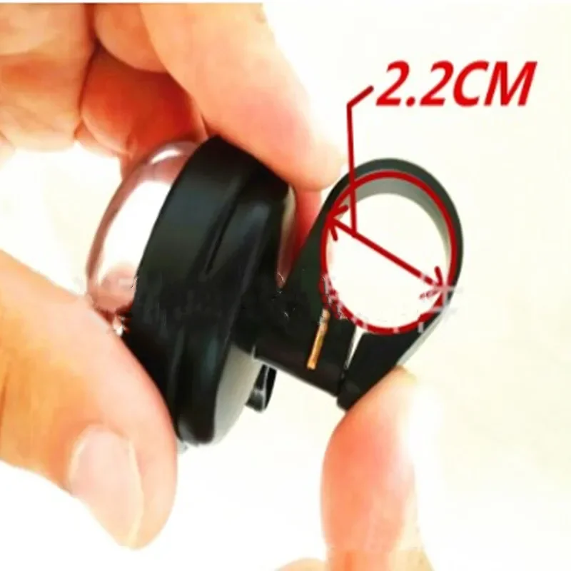 Bike Bell Lichtmetalen Mountain Road Fiets Hoorn Geluid Alarm Voor Veiligheid Fietsen Stuur Metalen Ring Fiets Call Fiets Accessoires