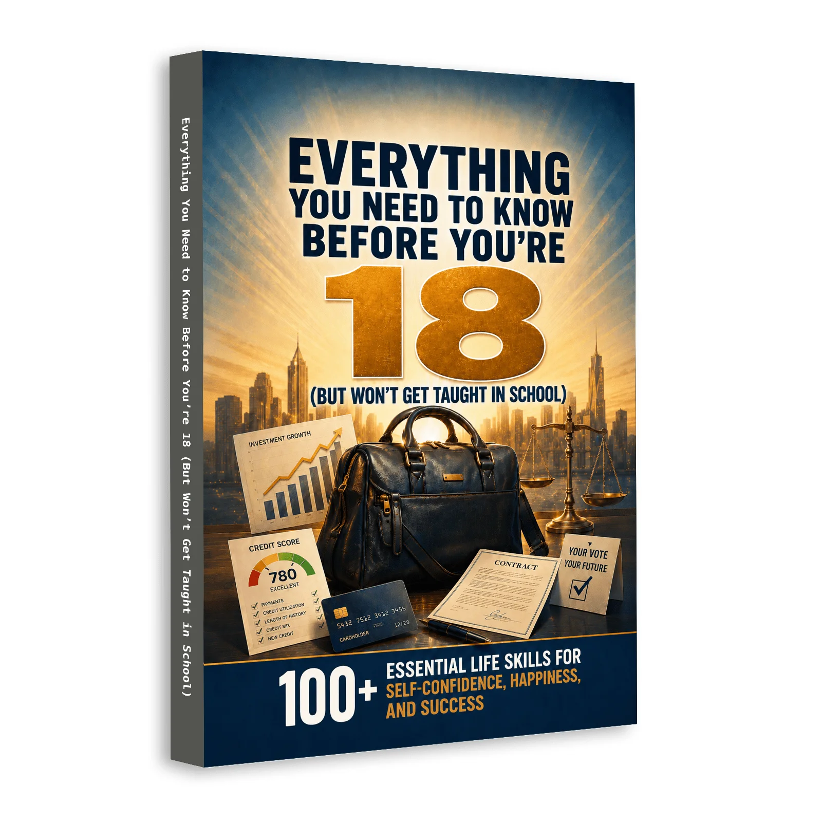 Everything You Need to Know Before You’re 18, 100+ Essential Life Skills Guide for Young Adults, Confidence Building