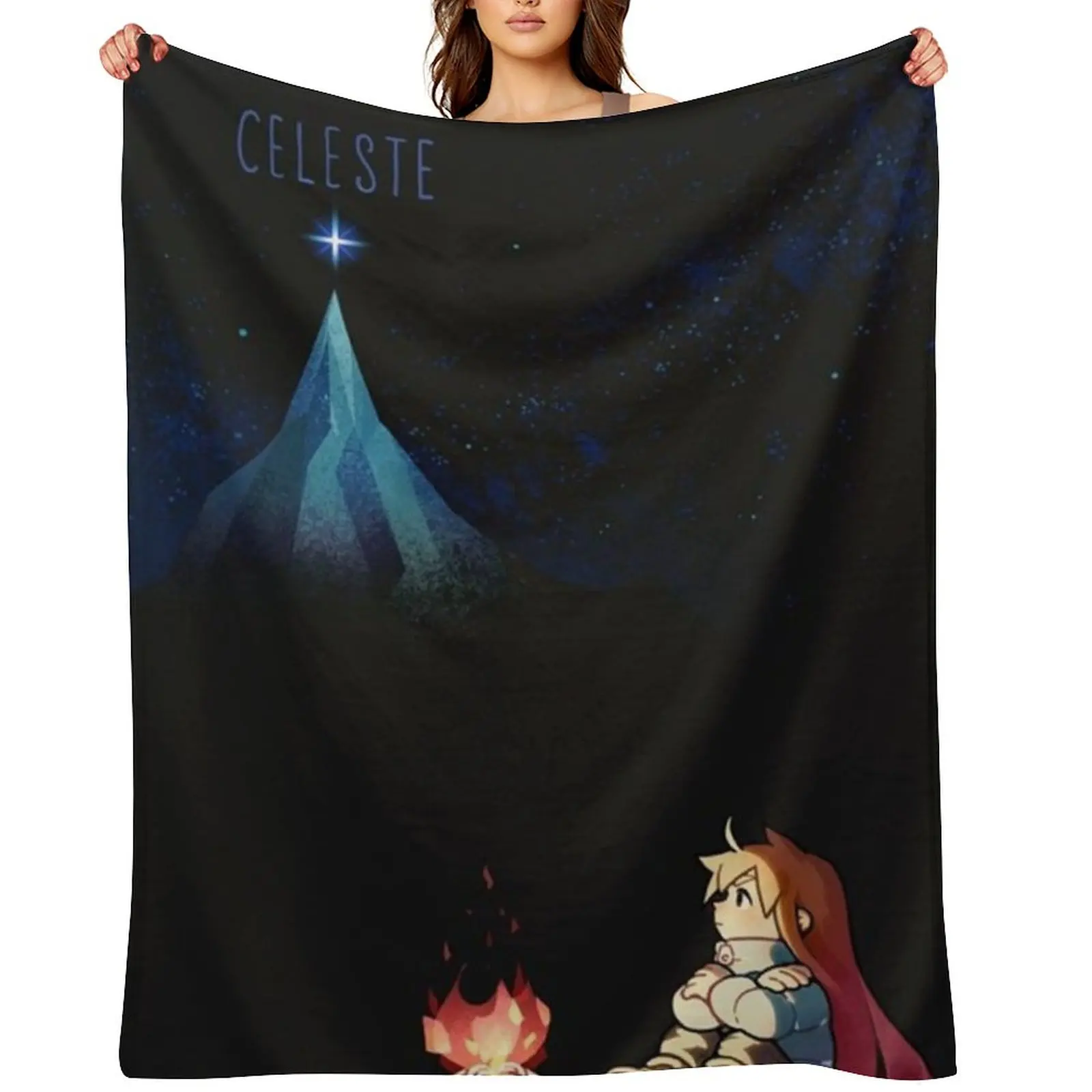 

Celeste Game Throw Blanket Cute Plaid Blankets For Baby warm for winter Blankets