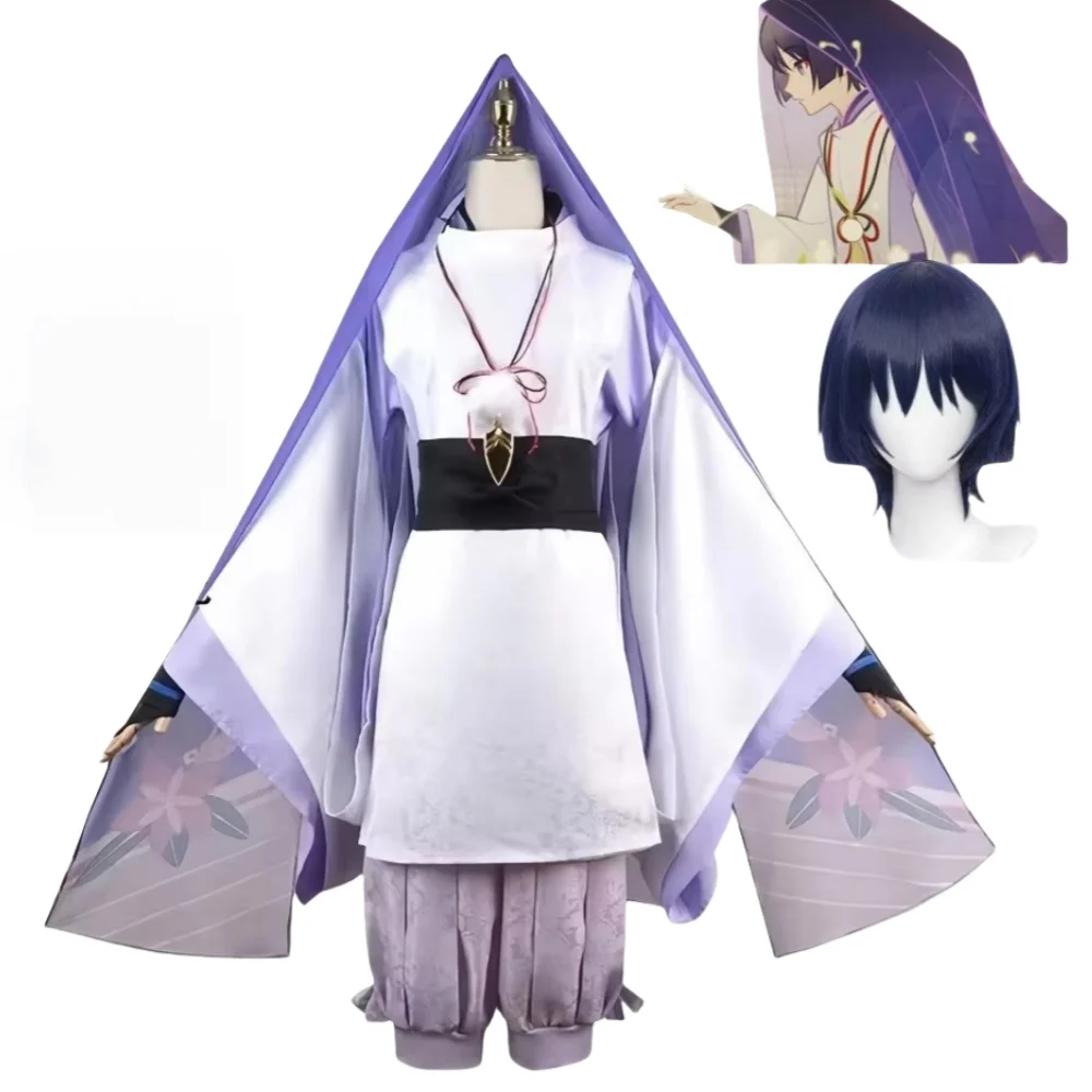 

Genshin Impact Wanderer Kabukimono Cosplay Costume Wig