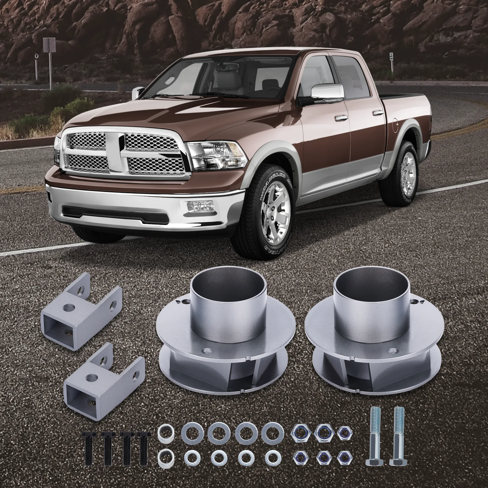 maXpeedingrods Front Leveling Kit 2.5'' for Dodge Ram 2500/3500 2014-2020