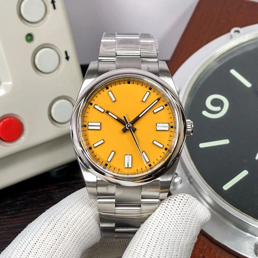 ساعة عمل رجالية فاخرة كلاسيكية جديدة محدودة لعام 2025 ساعة ميكانيكية أوتوماتيكية بالكامل بحزام فولاذي ساعة رجالية عصرية