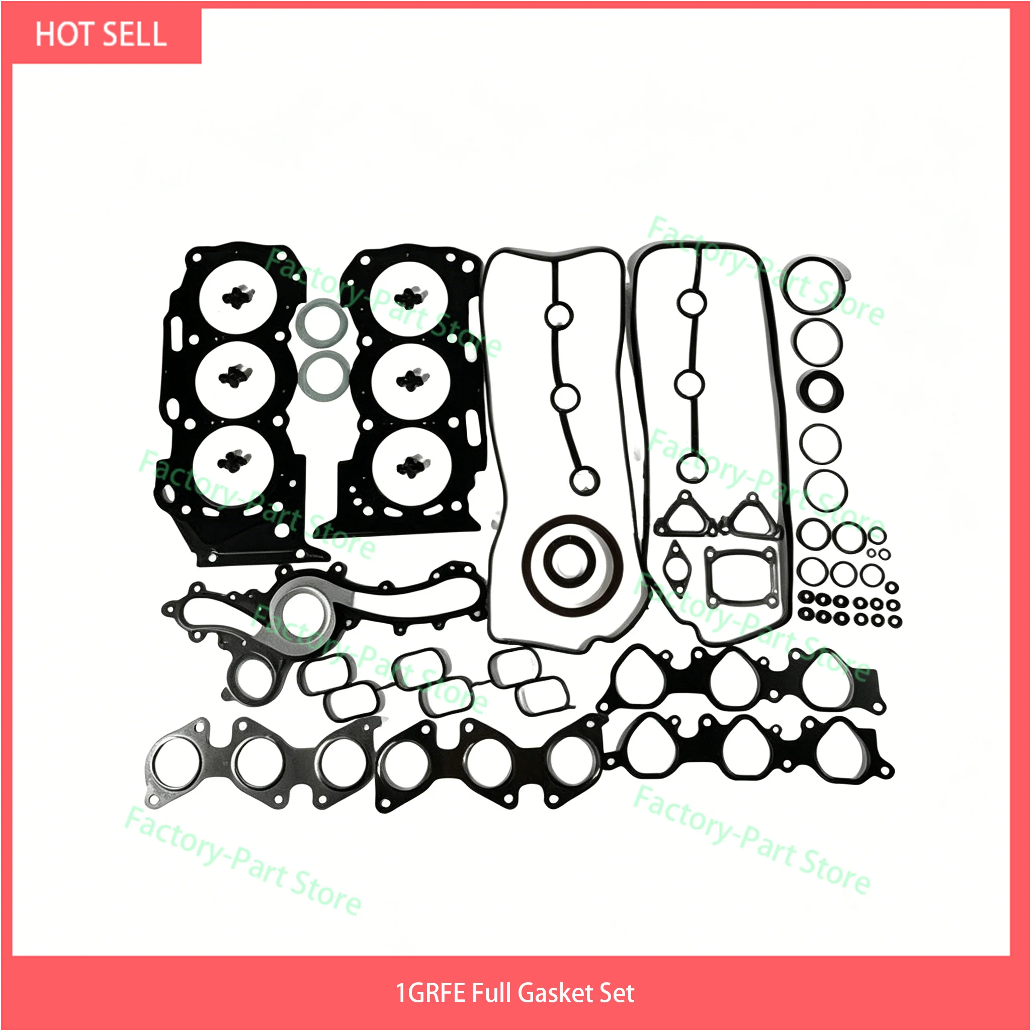 1GR 1GRFE Full Gasket Kit Set For Toyota Prado 1GR 1GRFE With Cylinder Head Gasket Engine 04111-31342 Overhaul Rebuild Kit