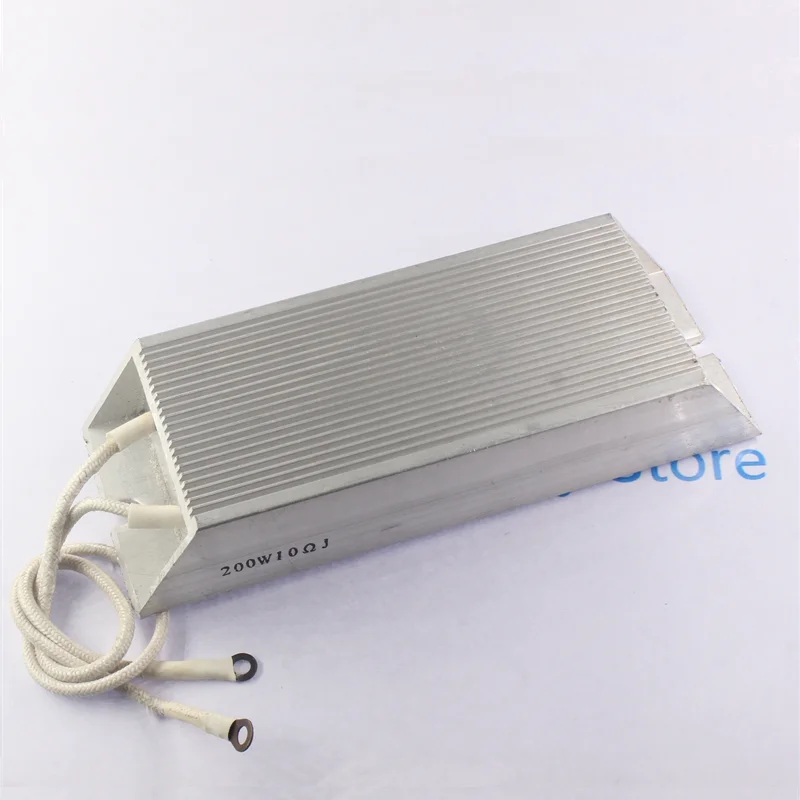 RXLG frequency converter brake aluminum shell resistance 200W300W 2/3/5/10/15/50/100/200/300/500R regenerative brake winding res