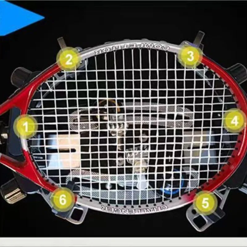 Computer net badminton racket threading machine, desktop threading machine